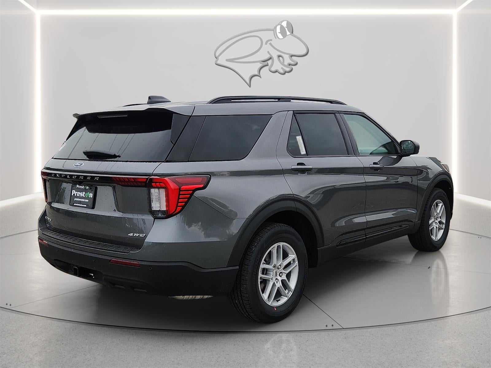 2026 Ford Explorer — rear three-quarter view