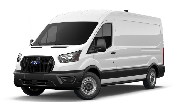 2026 Ford Transit Cargo Van Cargo Van in Oxford White — front three-quarter view