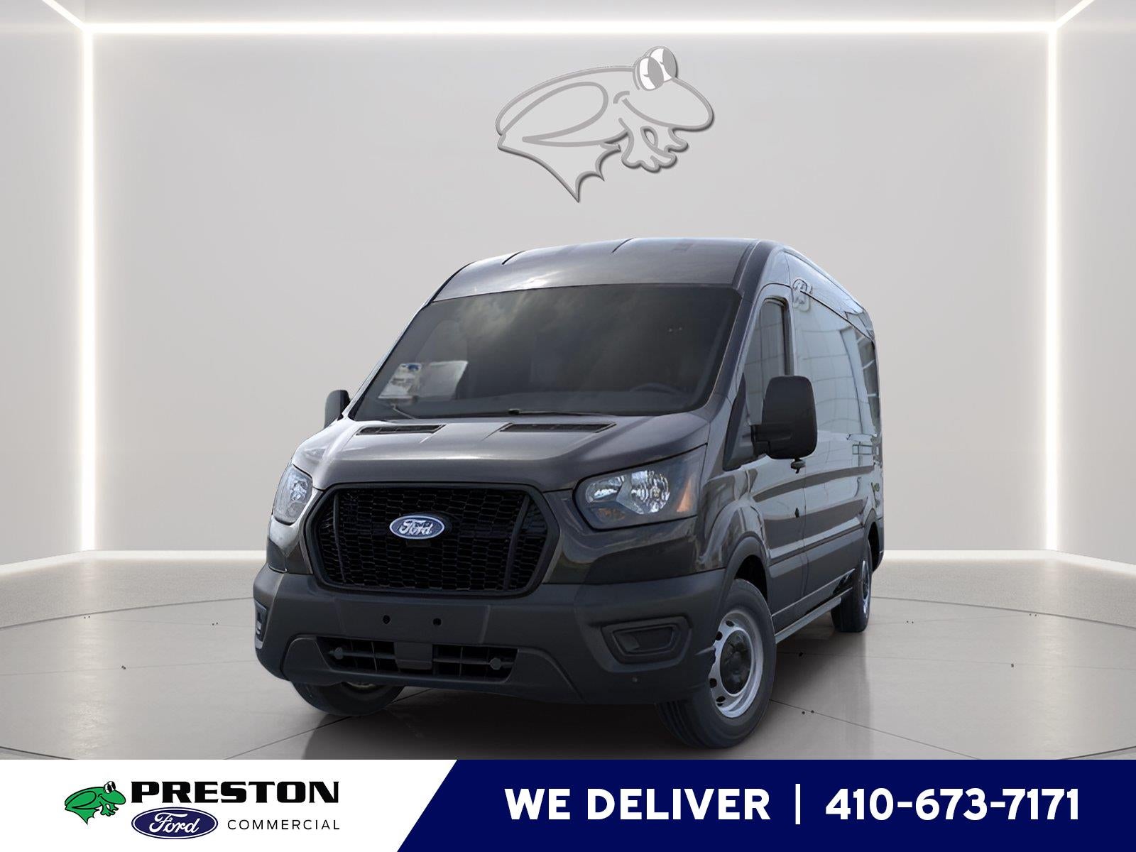 2026 Ford Transit Cargo Van Cargo Van in Um Agate Black Metallic — front three-quarter view