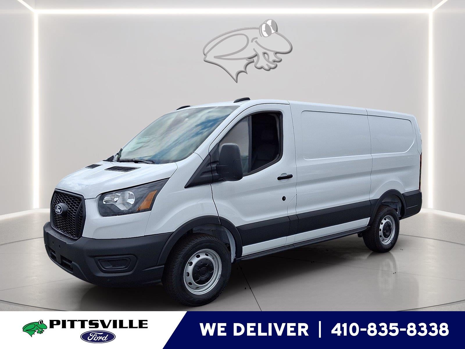2026 Ford Transit Cargo Van Cargo Van in Oxford White — front three-quarter view