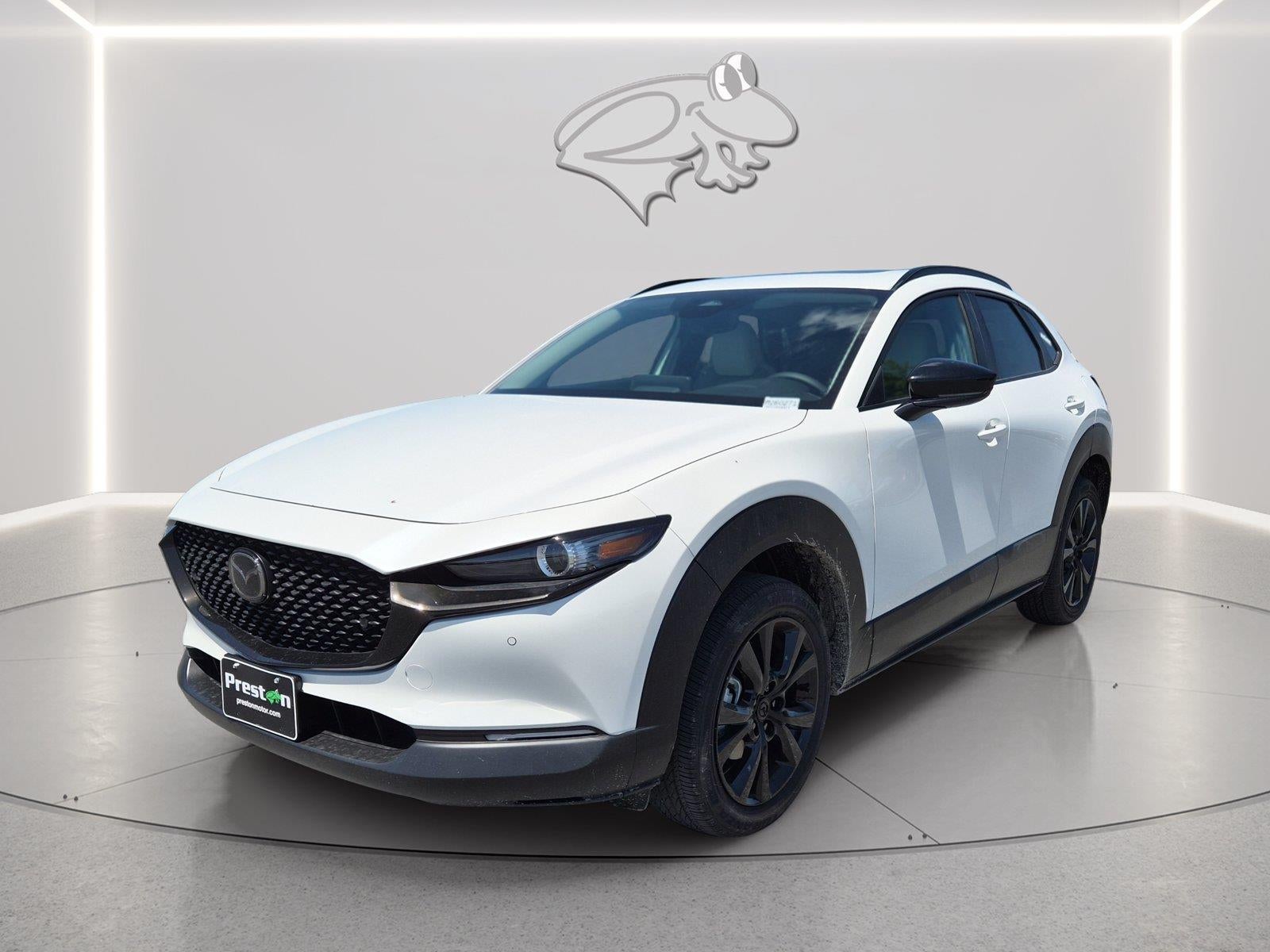 2026 Mazda Mazda CX-30 2.5 S Aire Edition in Snowflake White Pearl Mica — front three-quarter view