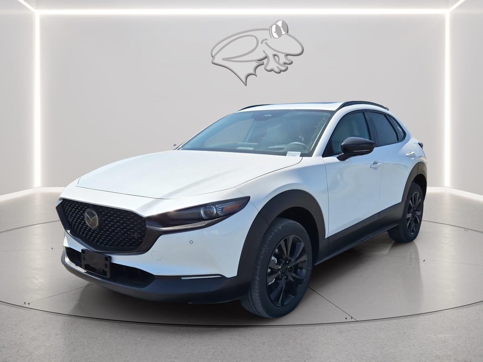 2026 Mazda Mazda CX-30 2.5 Turbo Aire Edition in Snowflake White Pearl Mica — front three-quarter view
