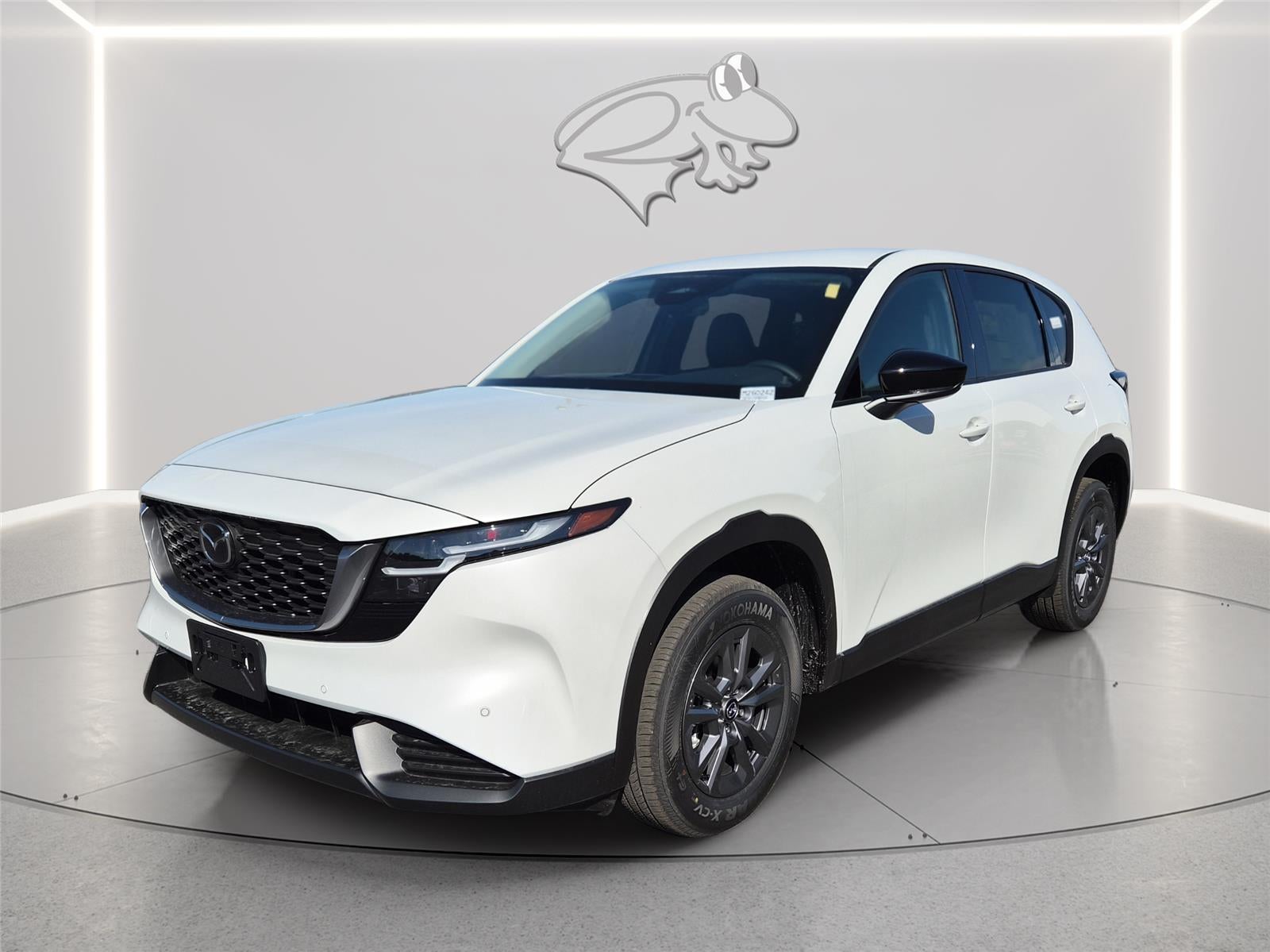 2026 Mazda Mazda CX-5 2.5 S Select in Rhodium White Metallic — front three-quarter view